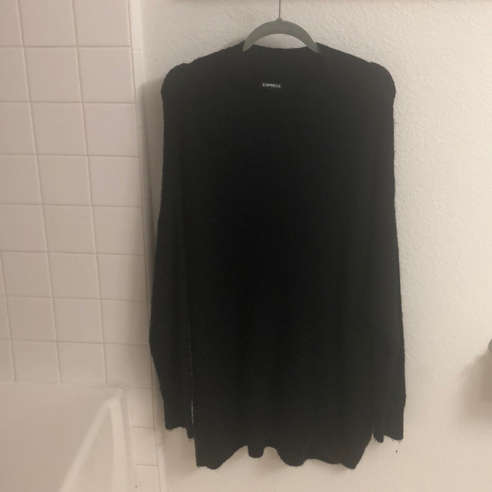 Black Express Sweater Dress